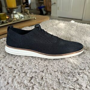 Cole Haan Grand OS Men's Black Knit Sneakers. Used.  Size 11.5